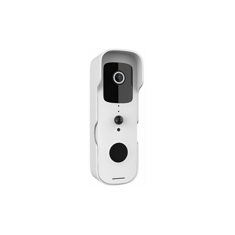 Orchid-Smart Video Doorbell Home Wireless Wifi Doorbell Camera Waterproof Outdoor Doorbell Tuya App Smart Control Works With Google Assistant Voice