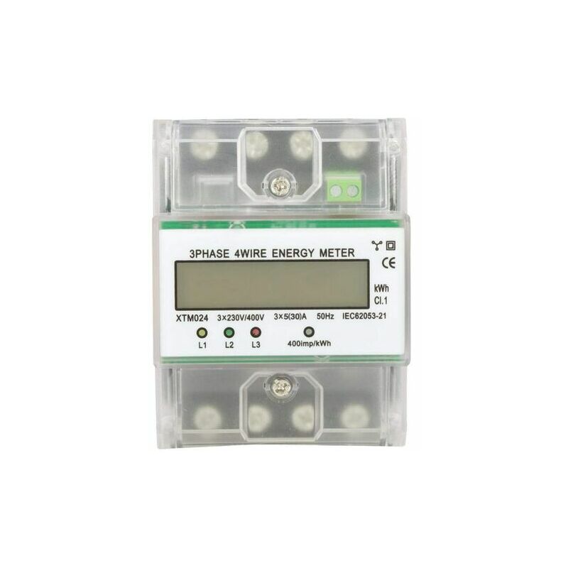 Orchid-Stability KWh Meter Low Energy Consumption Din Rail Electric Meter for Metering for Submetering System(5(30)A)