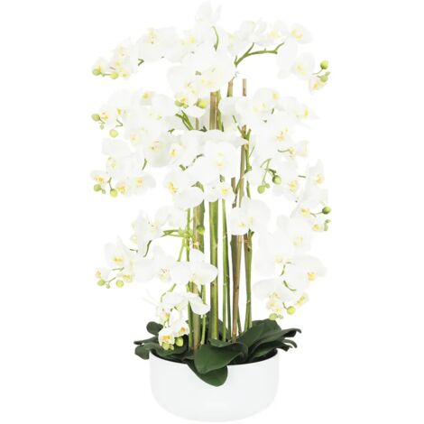 Orchidée artificielle 80cm