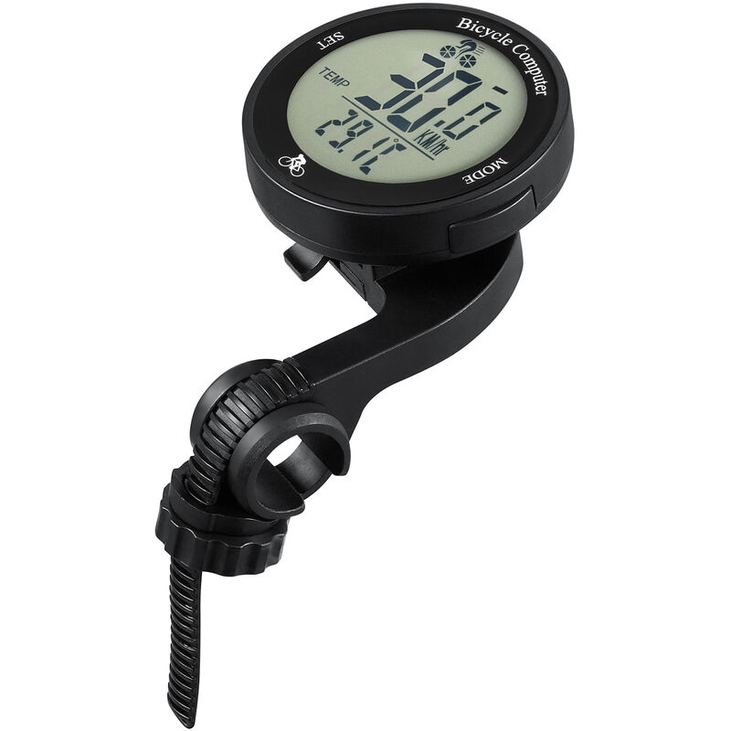 

Ordenador de bicicleta inalambrico, odometro de bicicleta impermeable, pantalla LCD multifuncional, velocimetro de ciclismo, medidor de velocidad de