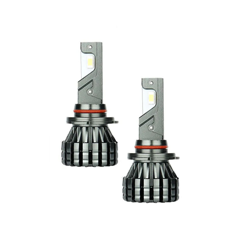 Ampoules de phares LED pour voiture 9012/HIR2, kit de conversion de phares LED 70 W, 14 500 lumens, 6 000 K, super lumineuses, faisceau haut/bas, lot