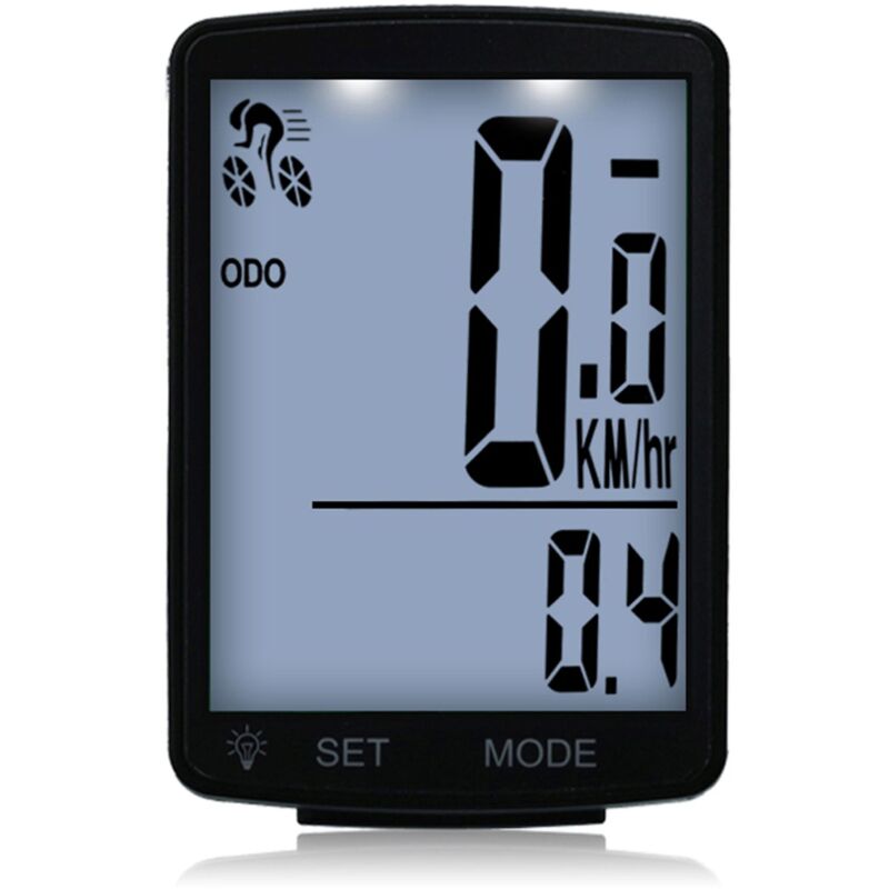 Fei Yu - Ordinateur de vélo sans fil multifonction avec écran lcd