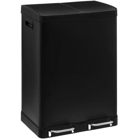 5FIVE SIMPLY SMART Ordinazione bin 2 bins 2x30L Ariane Noire Cinque