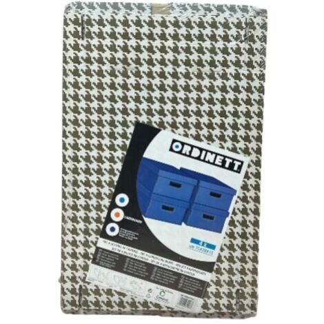 ORDINETT - SET 4 BOX IN CARTONE PIED DEPOULE 35X28X15CM