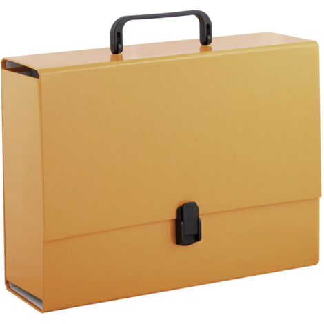 Ordner mit Griff A4 10 cm Penmate orange pastell