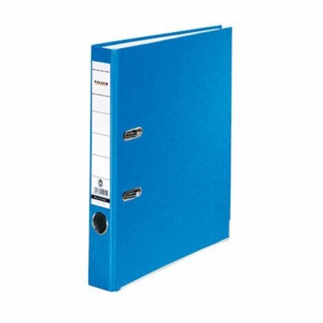 Ordner Recycolor 50mm DIN A4 Werkstoff: Pappe Material der Kaschierung außen: Kraftpapier Material der Kaschierung innen: Papier blau