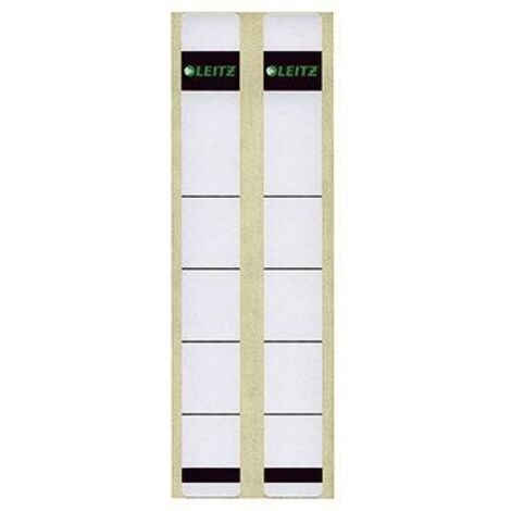 Ordnerrückenetikett schmal/kurz 23 x 192 mm (B x H) selbstklebend ohne Griffloch grau 10 Etik./Pack.