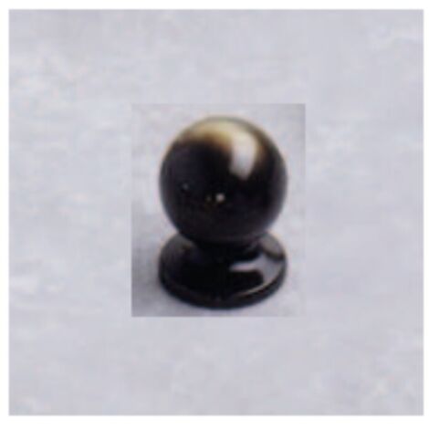 ORECA - 1 POMOLO TONDO A SFERA ZAMA  BRONZO SFUMATO 20X25mm