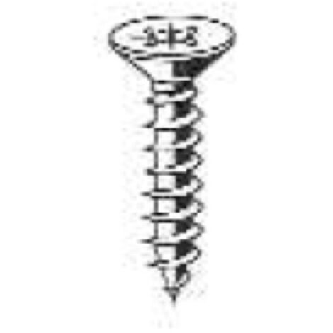 ORECA - 10 VITI PER FERRO AUTOFILETTANTI- TESTA PIANA SVASATA CON TAGLIO A CROCE 4,2X16MM