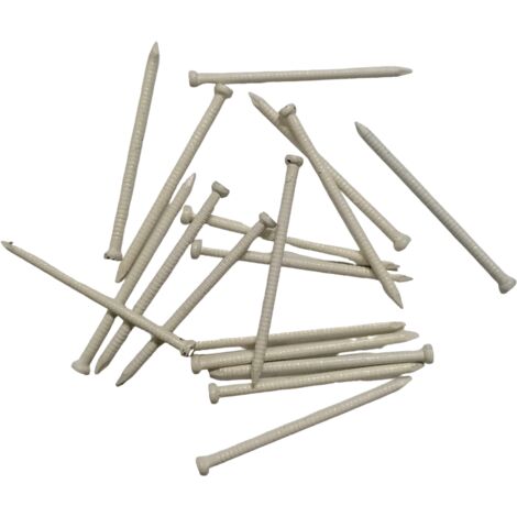 ORECA - 100 PUNTE PER PANNELLI TRUCIOLARI TEMPERATE E SCANNELLATE - COLORE BIANCO MM.1,75X25