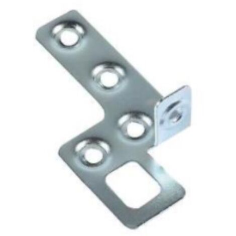 ORECA - 4 ATTACCAGLIE PER PENSILI IN ACCIAIO ZINCATO 80X40MM