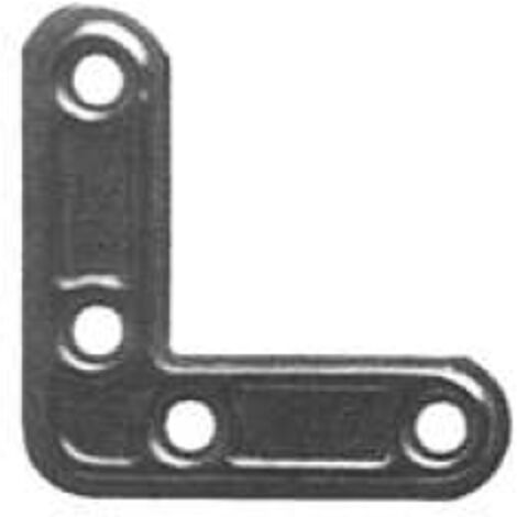 ORECA - 4 LASTRINE PIATTE AD ANGOLO IN ACCIAIO INOX 60X60X15