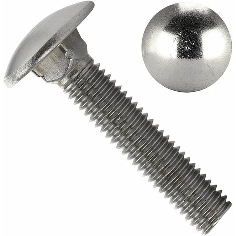 ORECA - 4 VITI PER METALLO TESTA TONDA M6 x 30 mm INOX - 0009276.IX