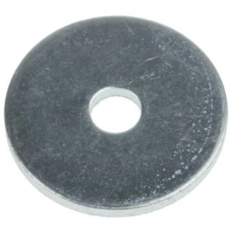 ORECA - 5 RONDELLE BASE LARGA IN FERRO ZINCATO 10,5X30