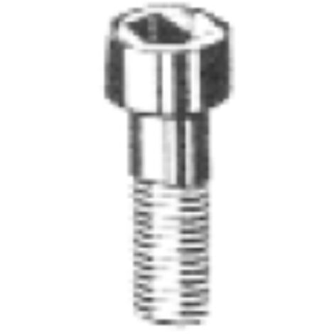 ORECA - 6 VITI PER METALLO - TESTA CILINDRICA CON ESAGONO INCASSATO 5X12MM - ACCIAIO ZINCATO