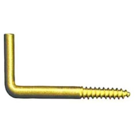 ORECA - 8 CANCANI A VITE 3x30mm IN OTTONE LUCIDO