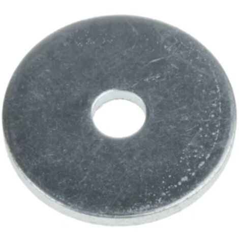 ORECA - 8 RONDELLE BASE LARGA IN FERRO ZINCATO 8,4X25