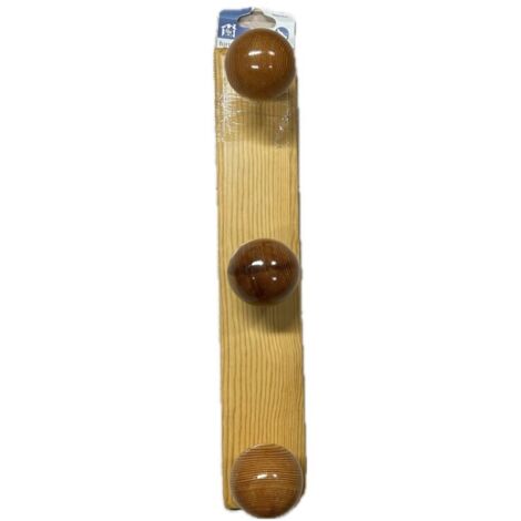 ORECA - APPENDIABITI LEGNO FRASSINO 3 POSTI