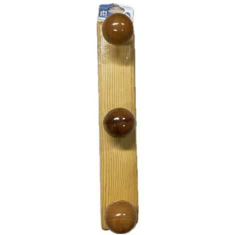 ORECA - APPENDIABITI LEGNO FRASSINO 3 POSTI