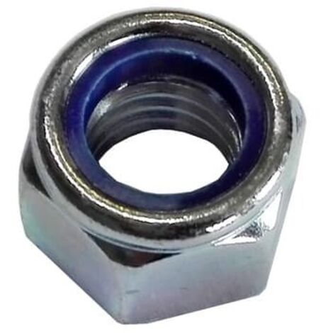 ORECA-BLISTER 6 DADI ESAGONALI AUTOBLOCCANTI M8 FERRO ZINCATO