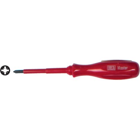 ORECA CACCIAVITE PER VITI A CROCE IMPRONTA POZIDRIV ALTO ISOLAMENTO VDE-1000V PZ 0-3X75