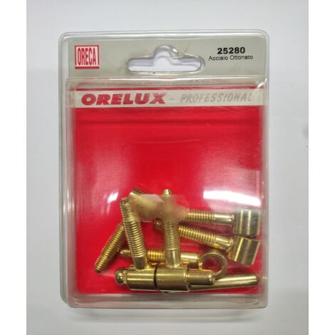 ORECA - CERNIERA A BUSSOLA ANUBA A TRE CORPI 14X41MM