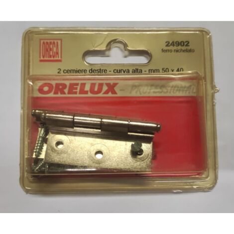 ORECA - CERNIERA CURVA ALTA DESTRA 50X40MM P2