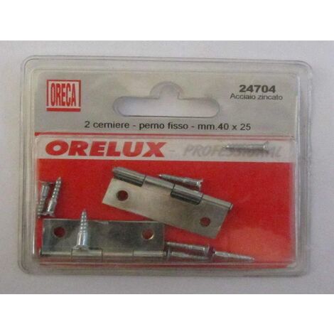 ORECA - CERNIERA TIPO STRETTO 40X25MM PZ2