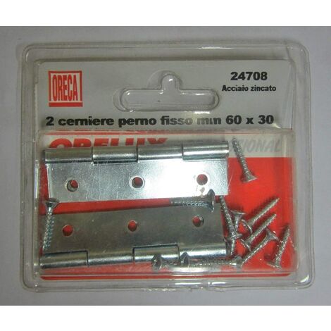 ORECA - CERNIERA TIPO STRETTO 60X30MM PZ2