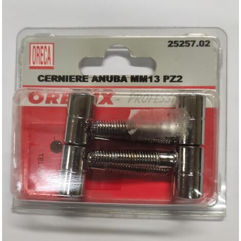 ORECA - CERNIERE ANUBA 13MM 2 CORPI