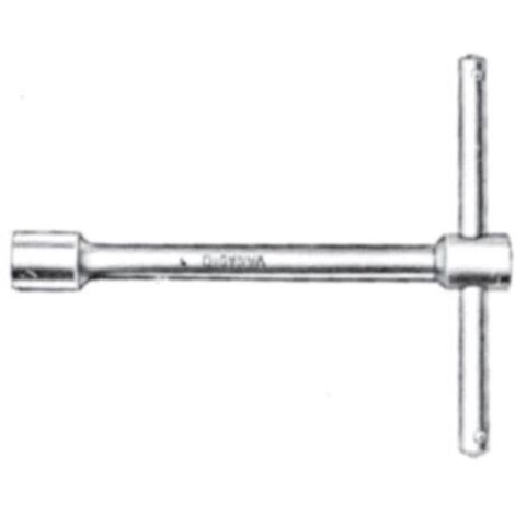 ORECA-CHIAVE A T BOCCA ESAGONALE MODELLO CORTO mm 5 CROMATE