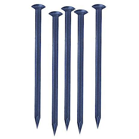 ORECA-CHIODI TESTA FRESATA BOMBATA mm 2,0X40 ACCIAIO TEMPERATO BLU PEZZI 40
