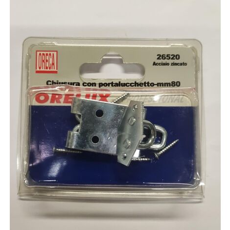 ORECA - CHIUSURE CON PORTA LUCCHETTO 80MM
