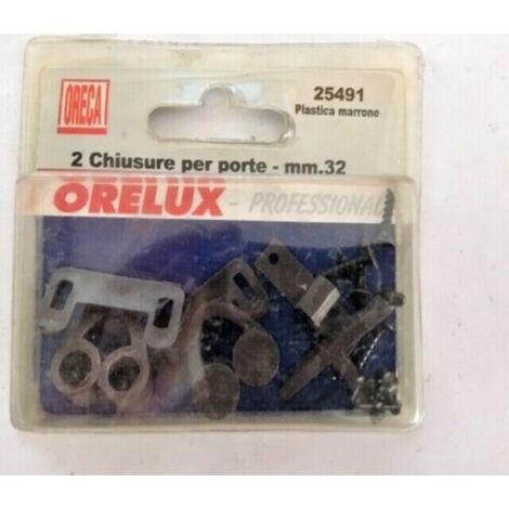 ORECA - CHIUSURE PER PORTE MARRONE 32MMPZ.2