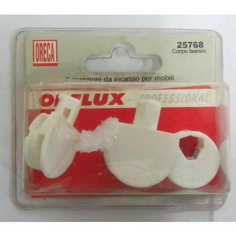 ORECA - GIUNZIONE DA INCASSO PER MOBILICON DOPPIA SCATOLA 25X12MM