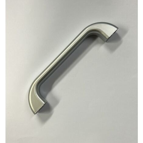 ORECA - MANIGLIA ABS CLASSICA IN ALLUMINIO 120X7X16MM  INTERASSE 96MM