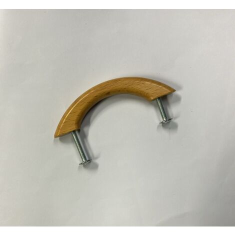 ORECA - MANIGLIA IN LEGNO DI FAGGIO DIAMETRO 10MM 90X64MM