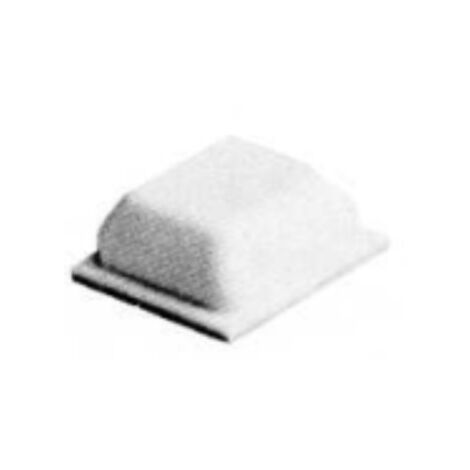 ORECA - PARACOLPI IN PLASTICA BIANCA 17X17MM 8PZ