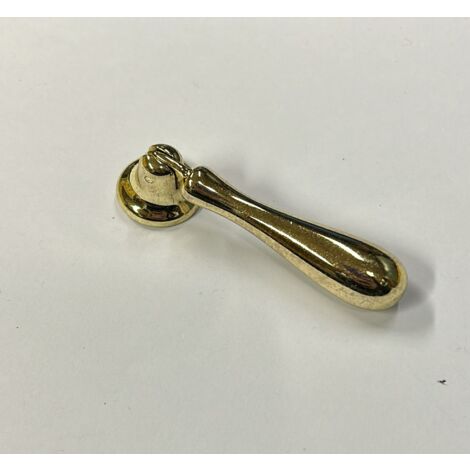 ORECA - PENDENTE CON ROSETTA IN OTTONE LUCIDO 18X68MM
