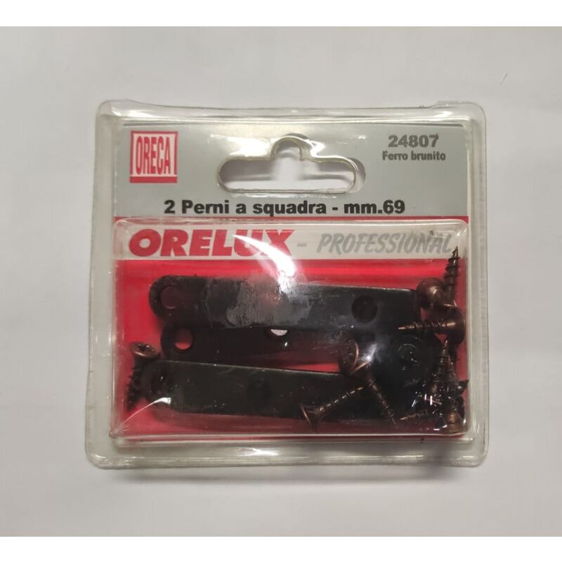 Oreca - perni a squadra in ferro brunito 69MM PZ2