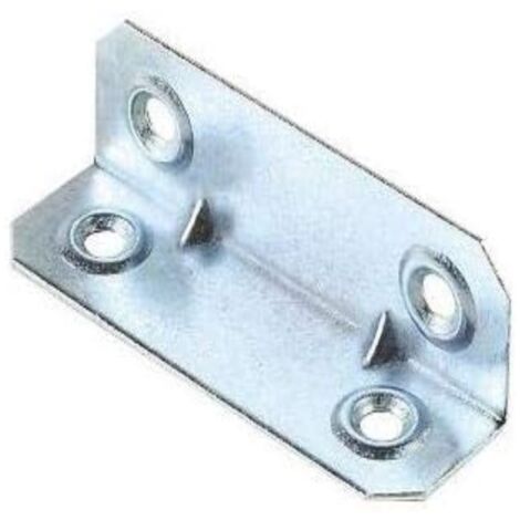 ORECA - PIASTRINE AD ANGOLO CON 4 FORI 40X25X25MM