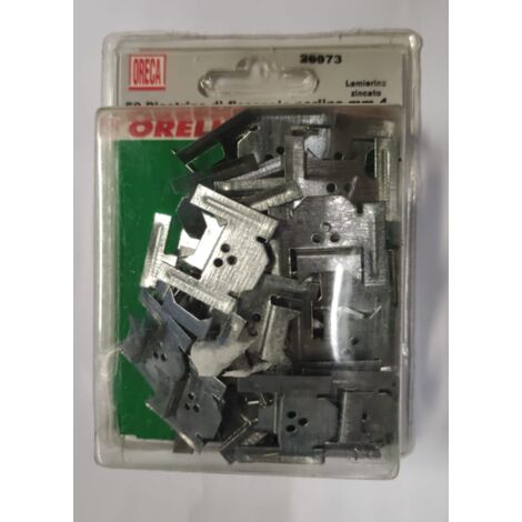 ORECA - PIASTRINE DI FISSAGGIO 4MM 50PZ