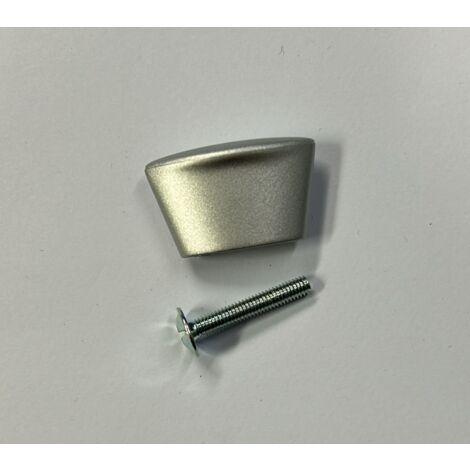 ORECA - POMOLO ABS MODELLO ELLISSI IN ALLUMINIO 32X12X20MM
