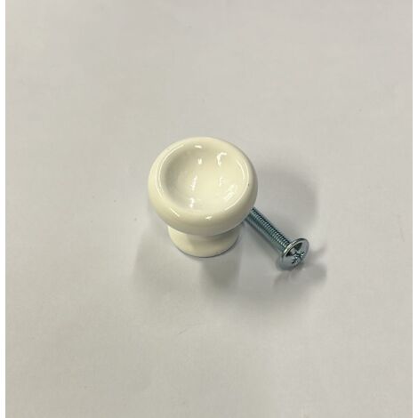 ORECA - POMOLO FAGGIO VERNICIATO BIANCO27X22MM