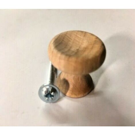 ORECA -  POMOLO IN FAGGIO GREZZO 27X22MM