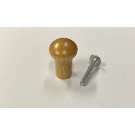ORECA -  POMOLO IN FAGGIO VERNICIATO FRASSINO 20X26MM