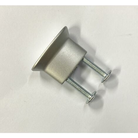 ORECA - POMOLO ZAMA ALLUMINIO SATINATO 34X16X20MM