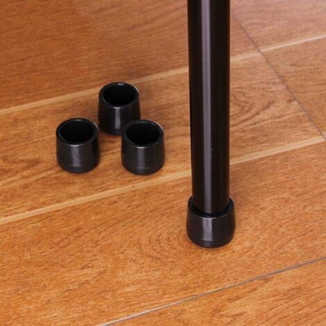 ORECA - PUNTALI TUBOLARI NERI IN PVC 14MM 4PZ