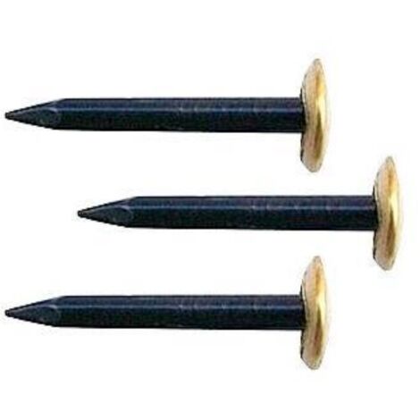 ORECA-PUNTE SIGURD TESTA RIVESTITA INOTTONE mm 2,0X25 ACCIAIO TEMPERATO BLU PEZZI 12
