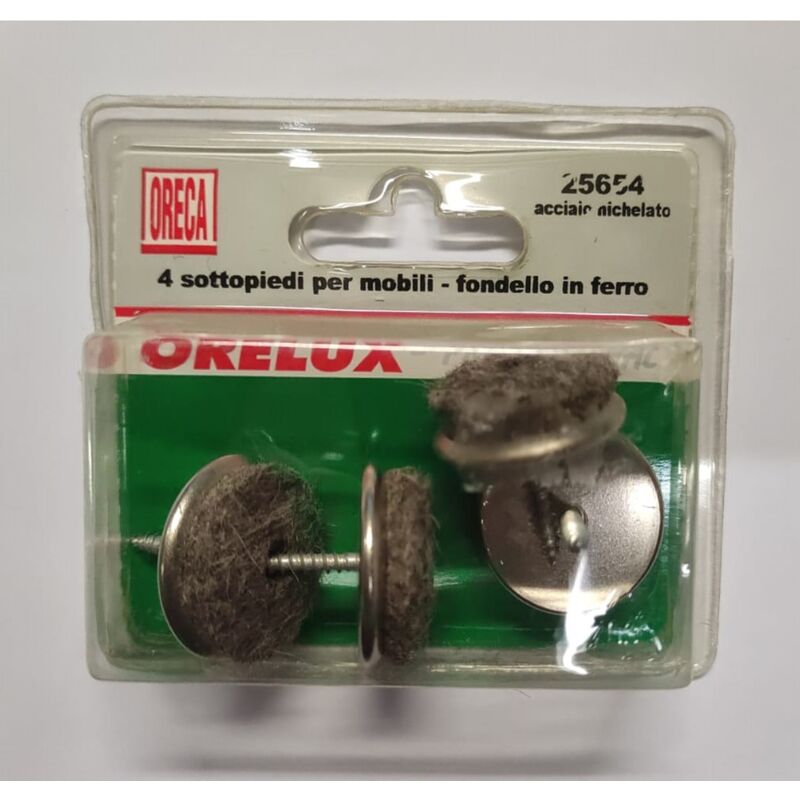 Oreca - sottopiede per mobili con perno avvitabili...